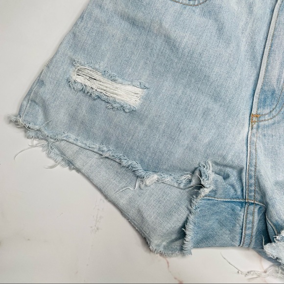 rag & bone Glena Whole Justine Ripped Distressed Jean Short - Picture 4 of 9